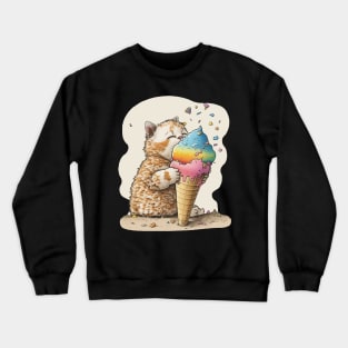 Cute Kitten Crewneck Sweatshirt